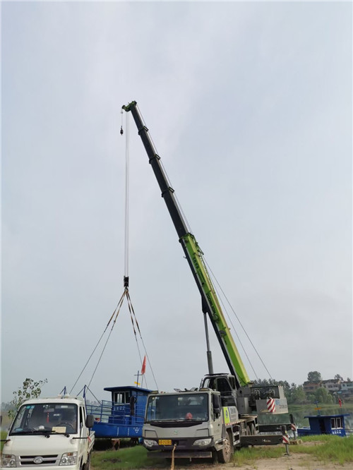 乃东区桥梁建设吊装案例